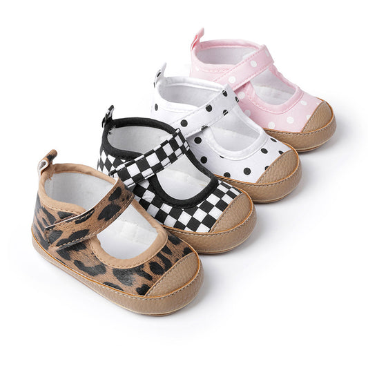 Girl's Toddler Velcro Anti-Fall Shoes