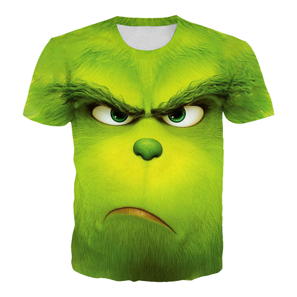 The Grinch 3D Zipper Hooded Pullover