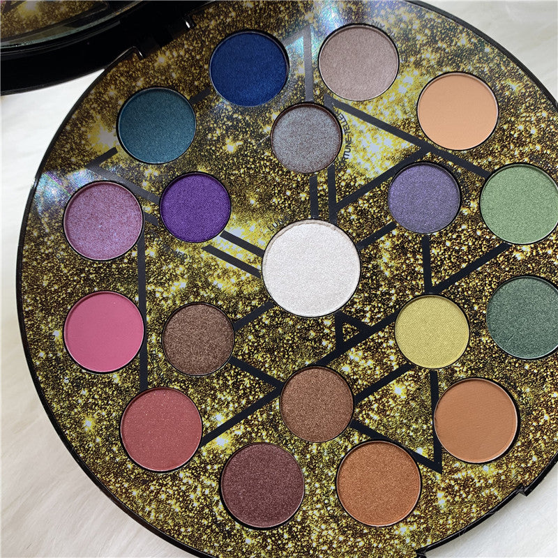Women's 19-Color Waterproof Eyeshadow Palette