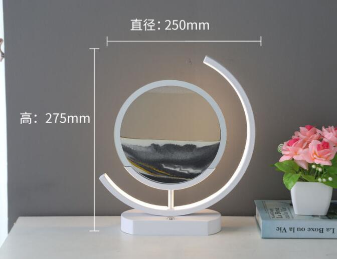 Moving Sand Art LED Table Lamp