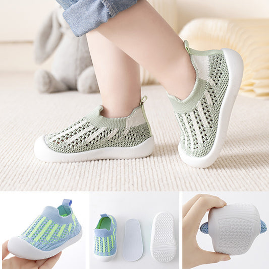 Infant/Toddler Unisex Slip-On Breathable Shoes