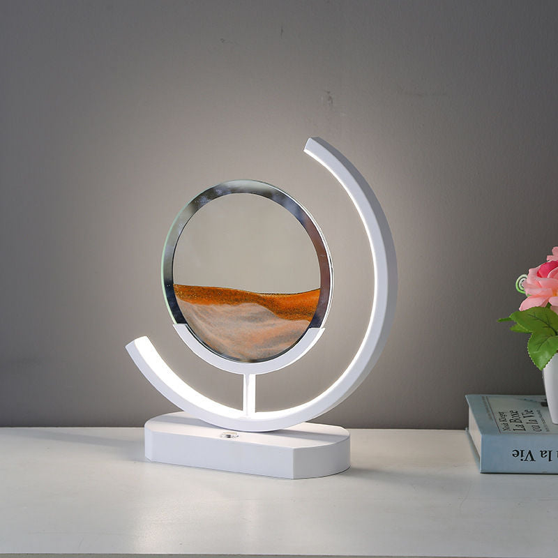 Moving Sand Art LED Table Lamp