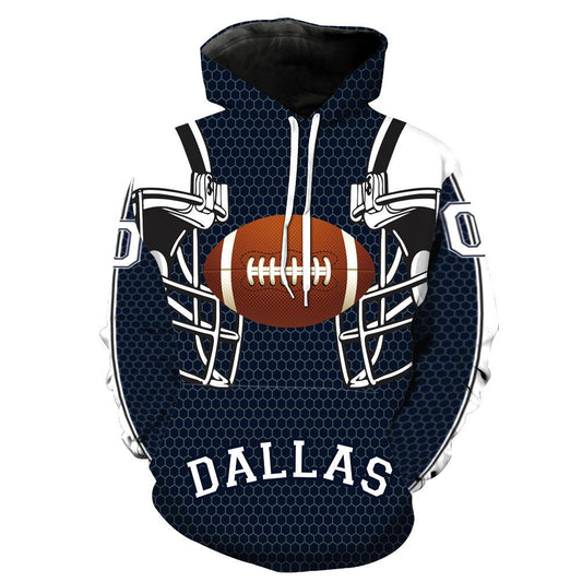 Unisex Men's/Women's Dallas Cowboys 3D Print Hooded Sweatshirt