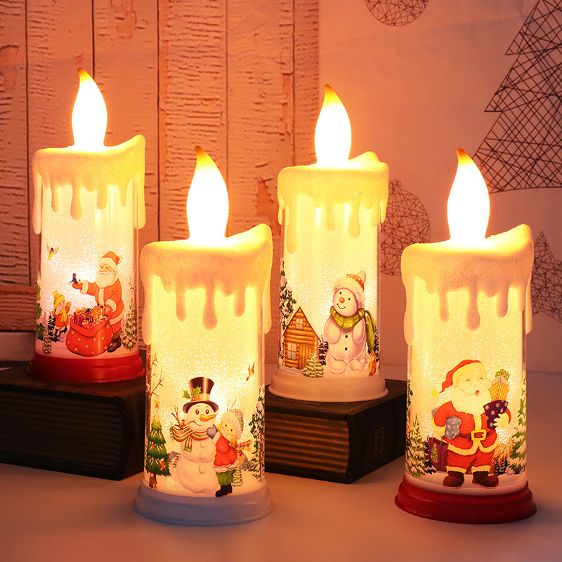 Christmas LED Battery Operated Candle