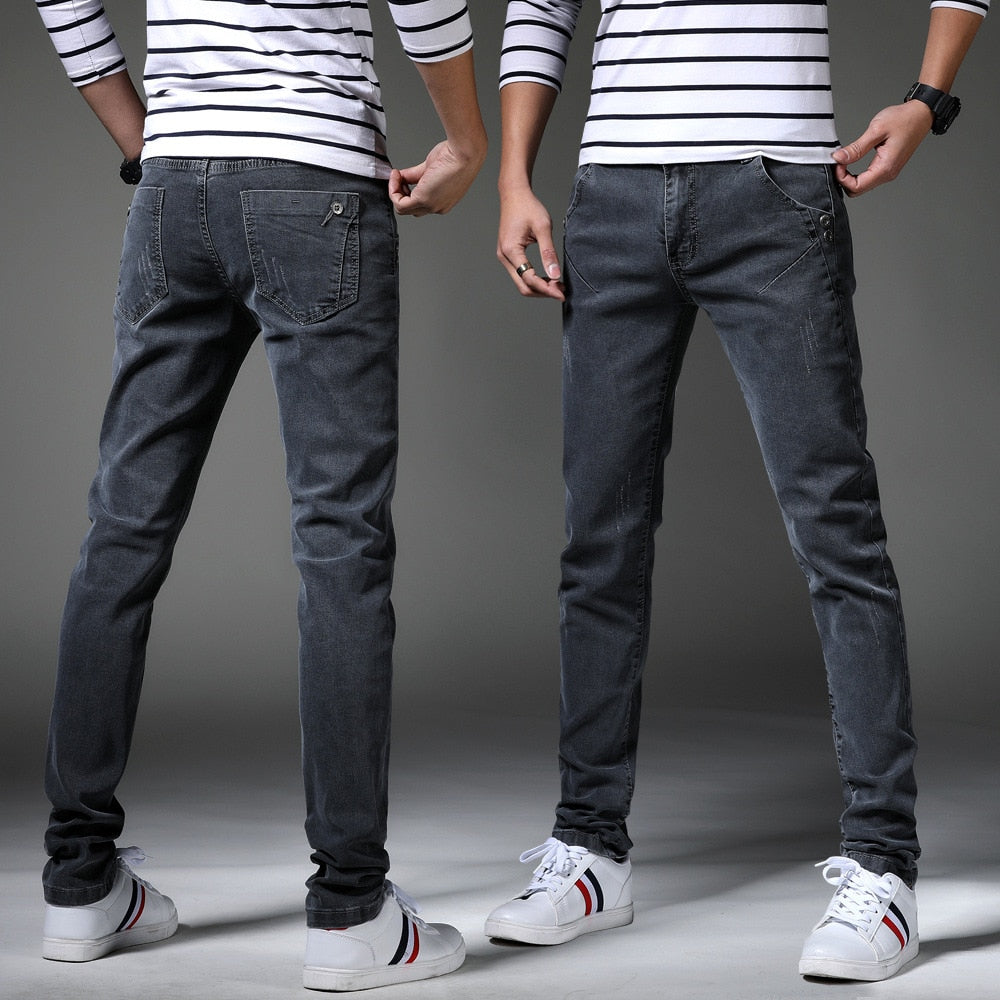 Men's Distressed Skinny Jeans