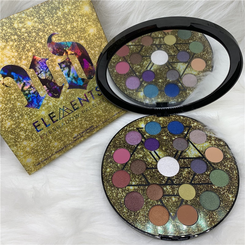 Women's 19-Color Waterproof Eyeshadow Palette