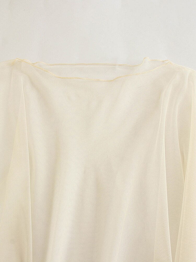 Women's Sheer Tulle Cover Up