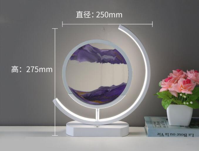 Moving Sand Art LED Table Lamp