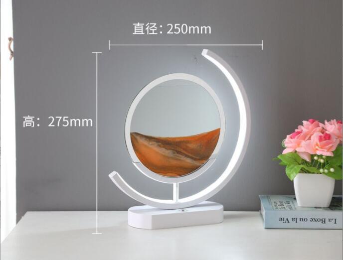 Moving Sand Art LED Table Lamp