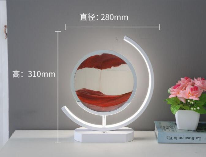 Moving Sand Art LED Table Lamp
