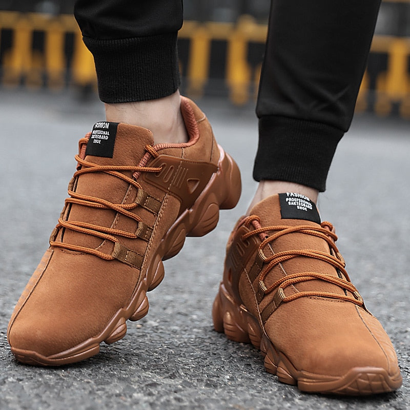 Men's Suede Breathable Sneakers