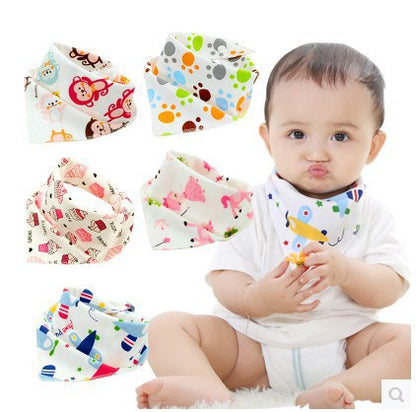 Infant Triangle-Shaped Drooling Bib