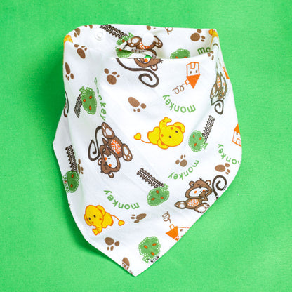 Infant Triangle-Shaped Drooling Bib