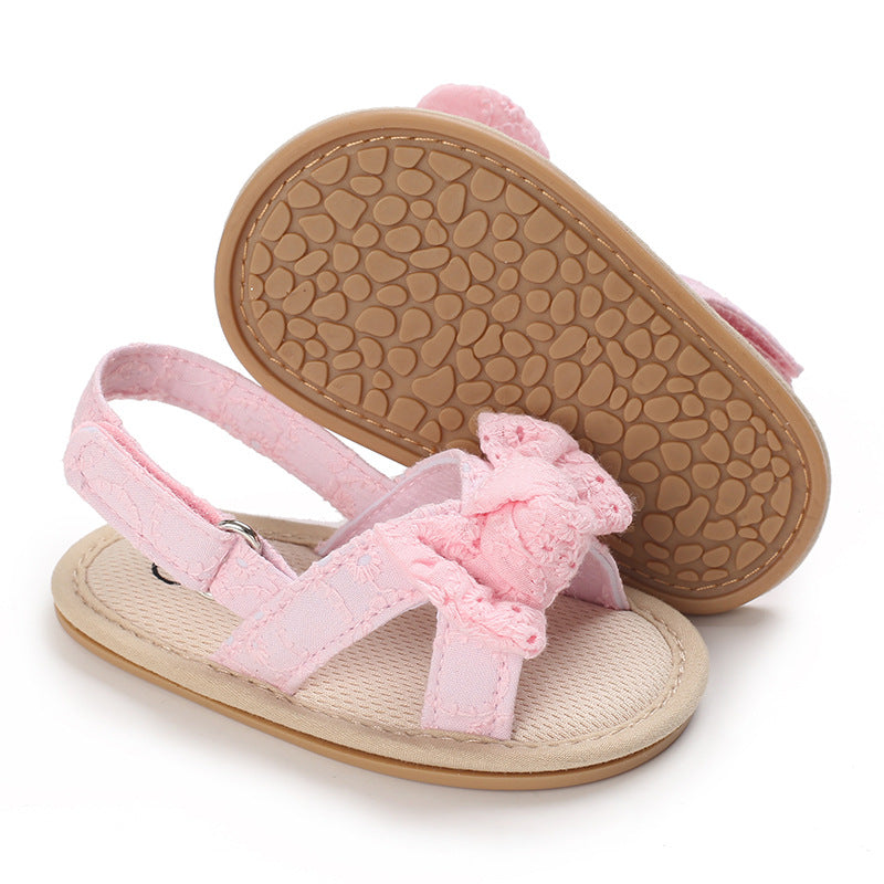 Infant/Toddler Girl's Bow Sandals