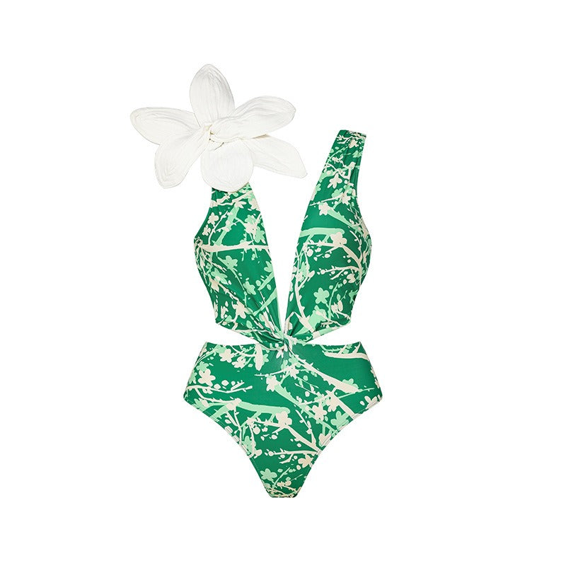 Women's 3D Flower Swimsuit Set