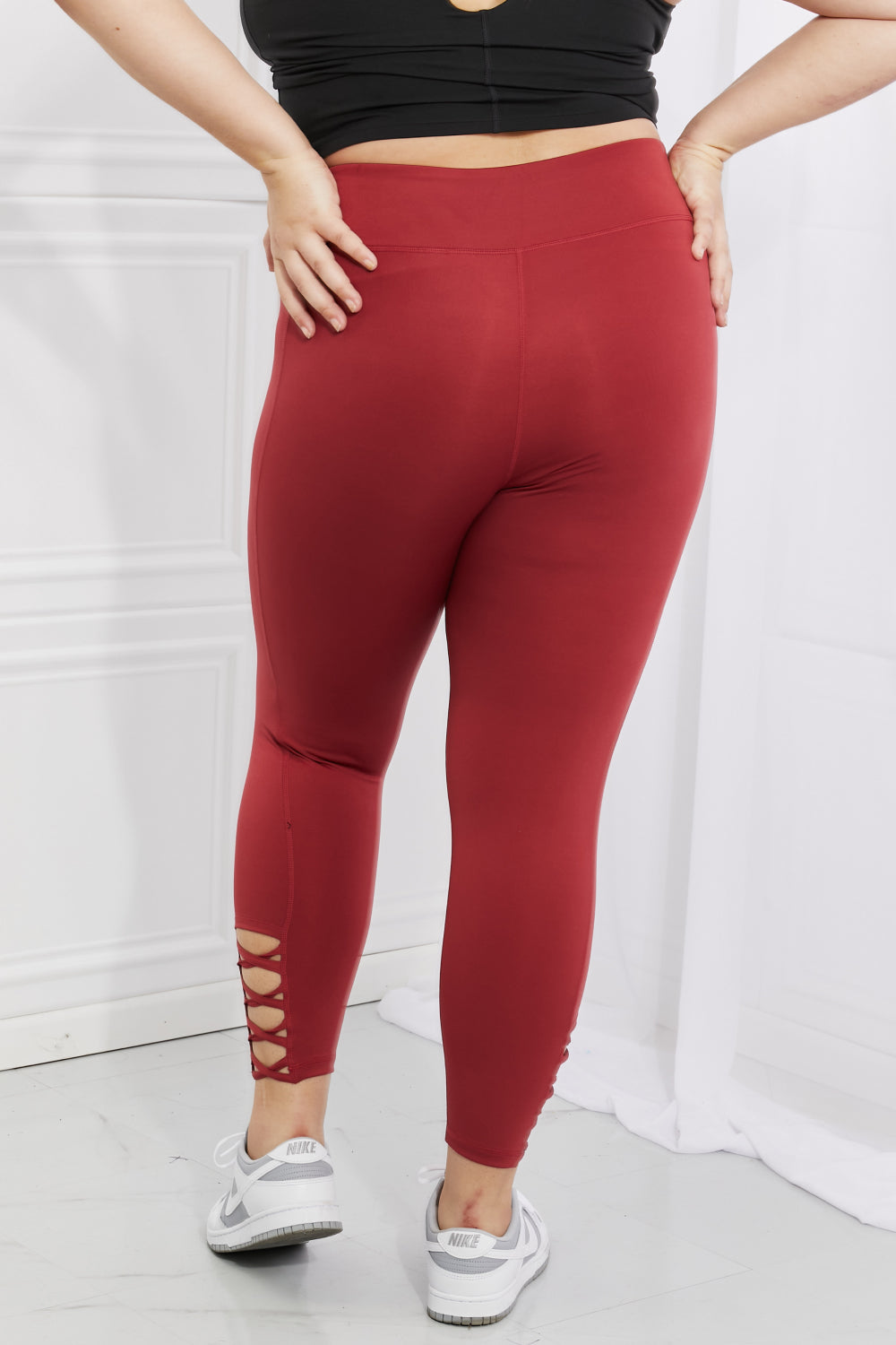 Women's Ready For Action Ankle-Cutout Leggings