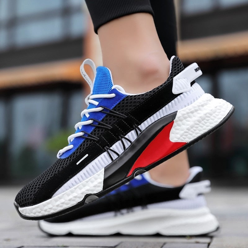 Women's Color Block Lightweight Running Shoes