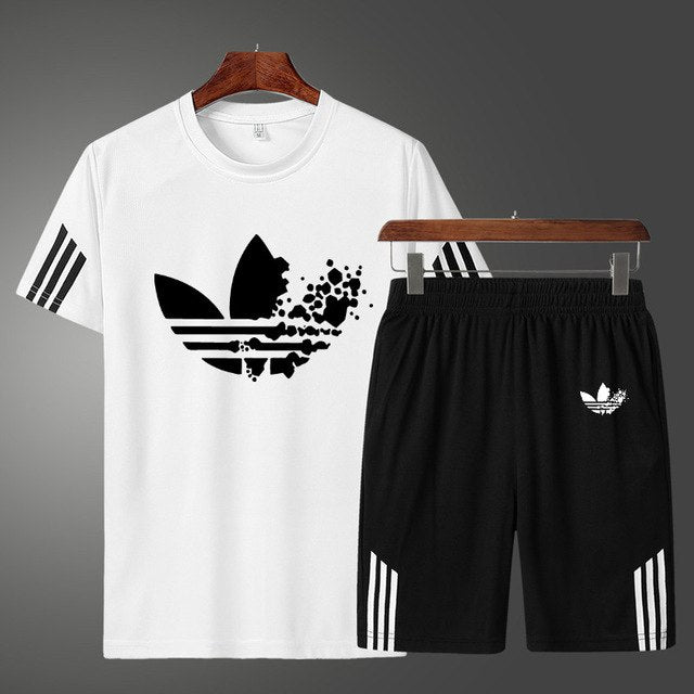 Men's Casual Sport Shirt & Shorts Set