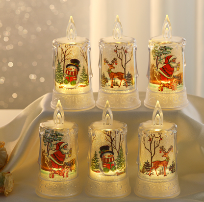 Christmas LED Battery Operated Candle
