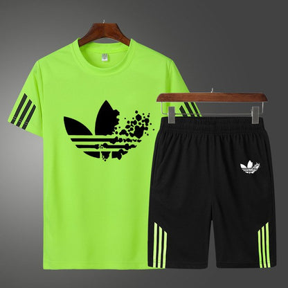 Men's Casual Sport Shirt & Shorts Set