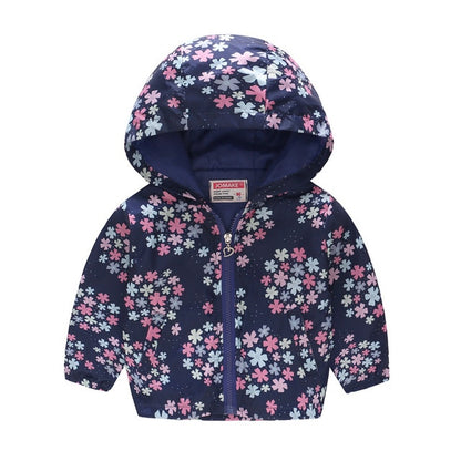 Girl's Toddler Hooded Coat