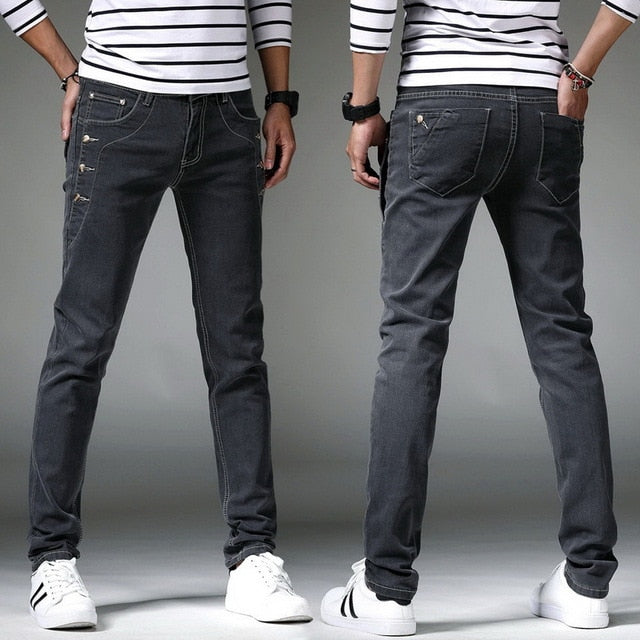 Men's Distressed Skinny Jeans