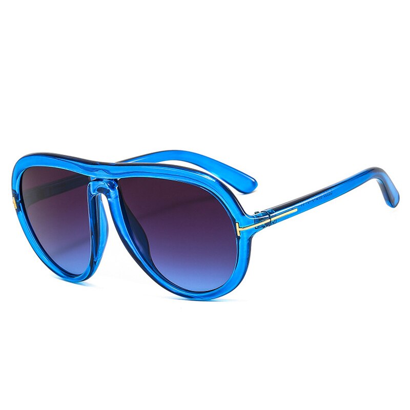 Women's Retro Oversized Pilot Sunglasses