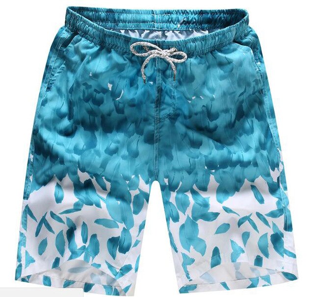 Men's Quick-Dry Printed Swimming Trunks