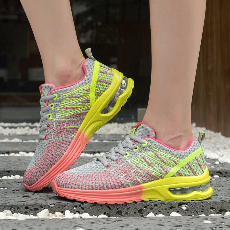 Women's Color Block Air Cushion Running Shoes