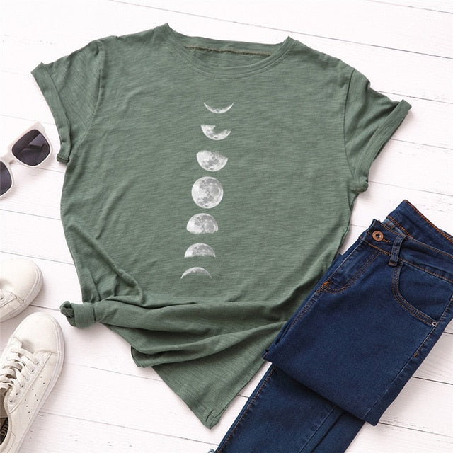 Women's Moon Phase Shirt