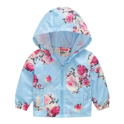 Girl's Toddler Hooded Coat