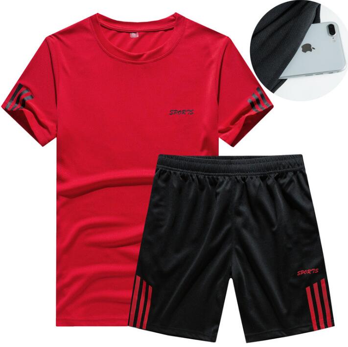 Men's Casual Sport Shirt & Shorts Set