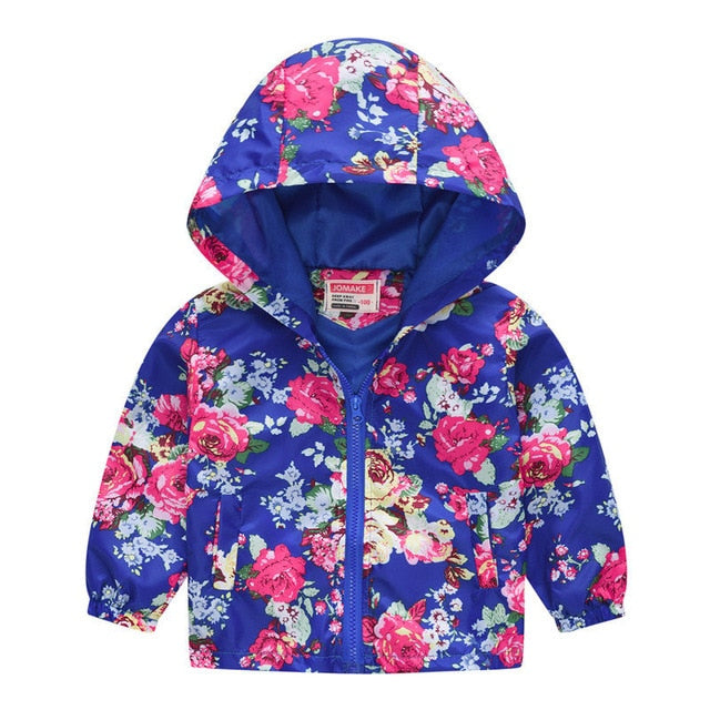 Girl's Toddler Hooded Coat