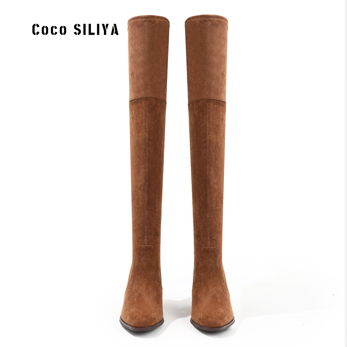 Women's Knee-High Heel Boots