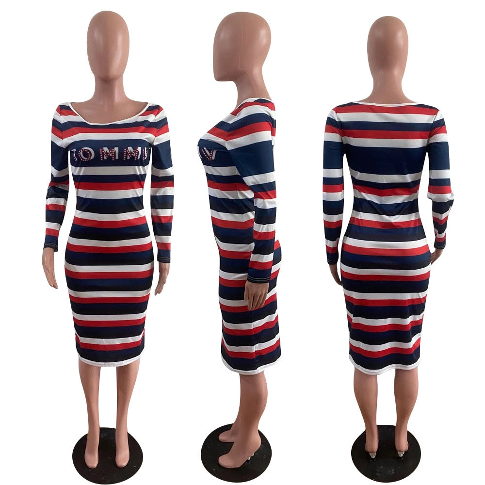 Women's TOMMV Striped Lounge Dress