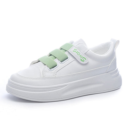 Women's Thick Bottom Velcro Strap Sneakers