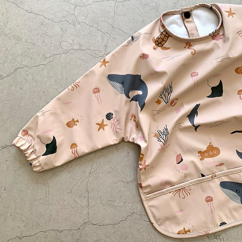 Infant/Toddler Long Sleeve Pocket Bib