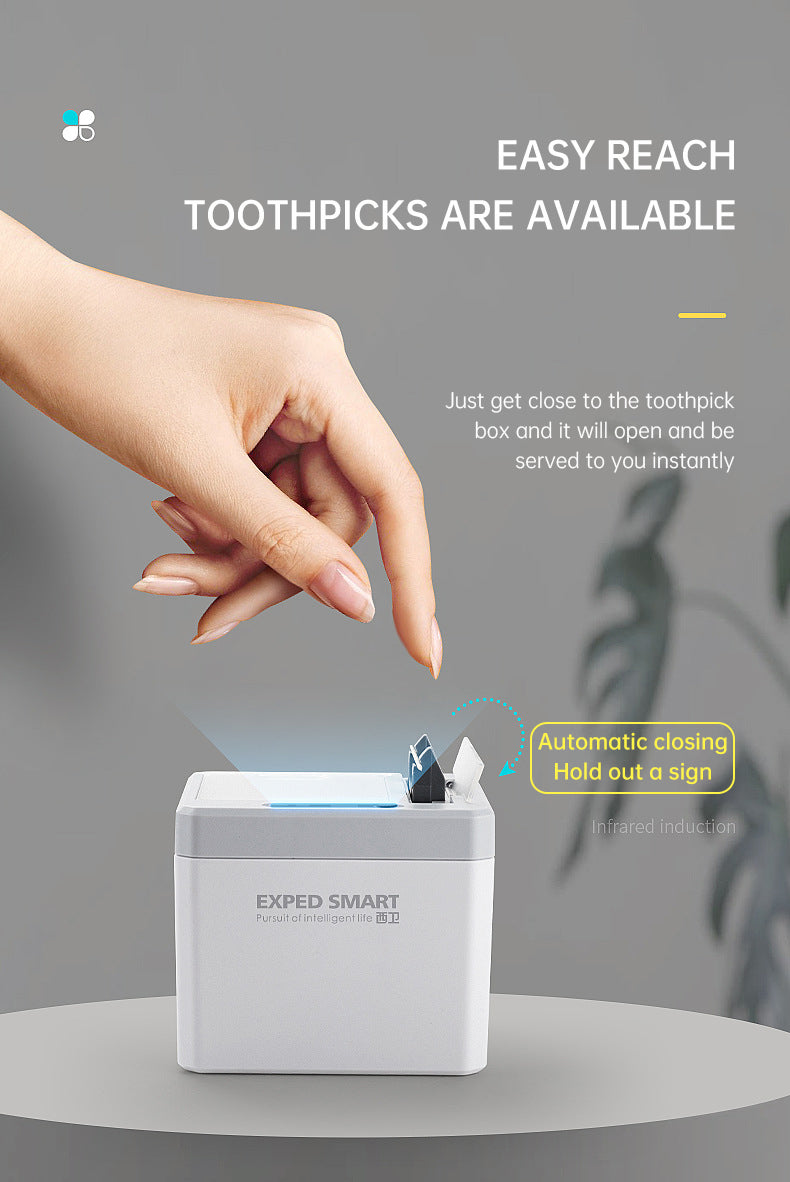 Smart-Sensing Toothpick Holder