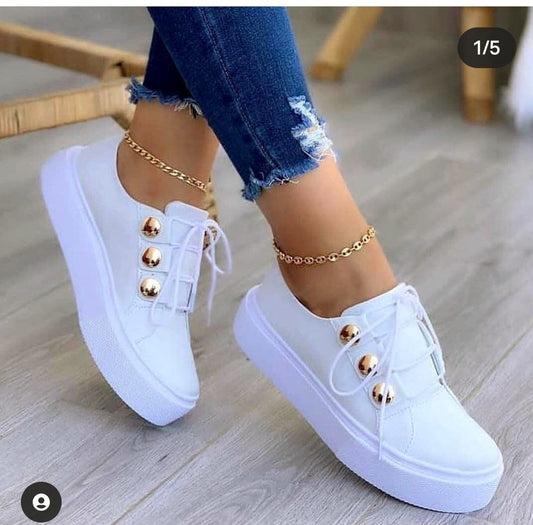 Women's Thick Sole Casual Shoes