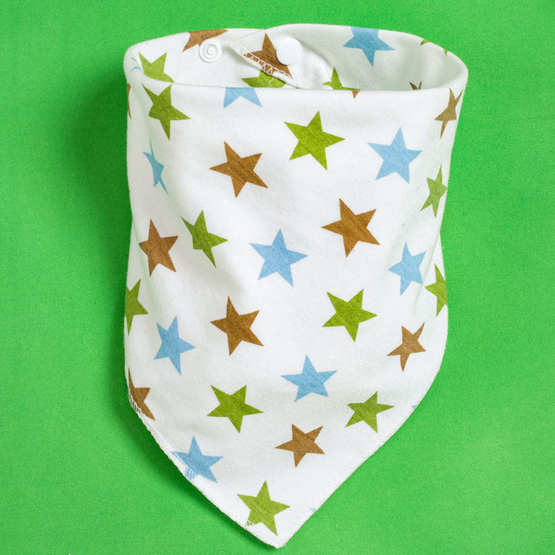 Infant Triangle-Shaped Drooling Bib