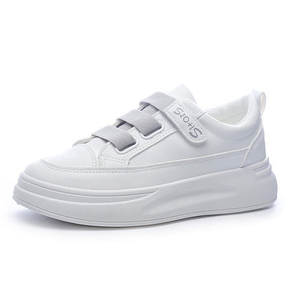 Women's Thick Bottom Velcro Strap Sneakers