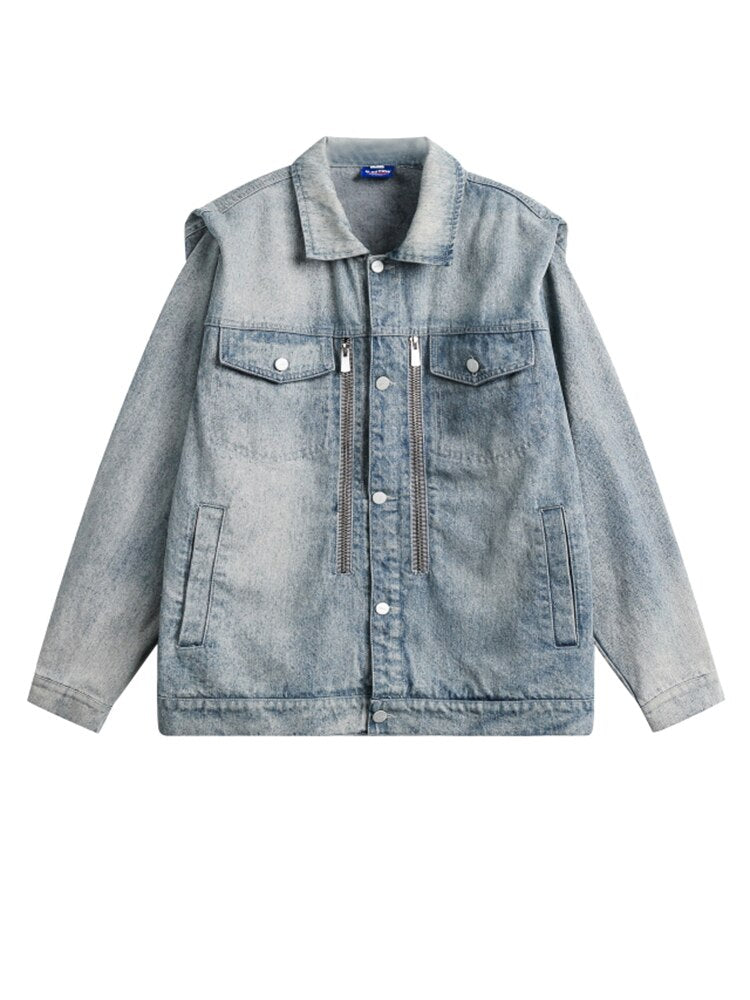 Women's Oversized Loose Fit Jean Jacket