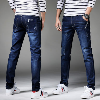 Men's Distressed Skinny Jeans