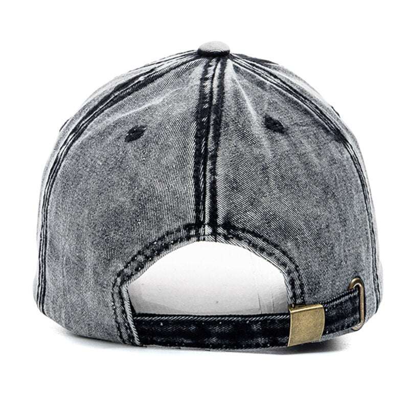 Unisex Men's/Women's Adjustable Denim Baseball Cap