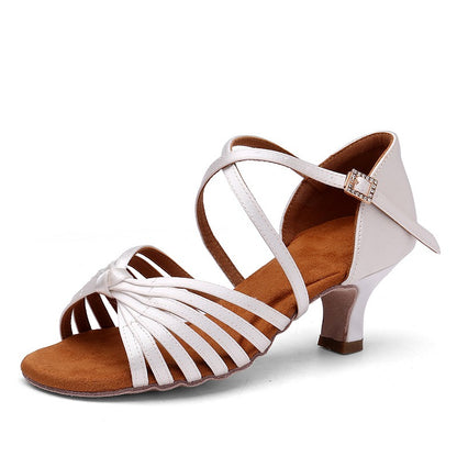 Women's Leather Latin Dance Shoes