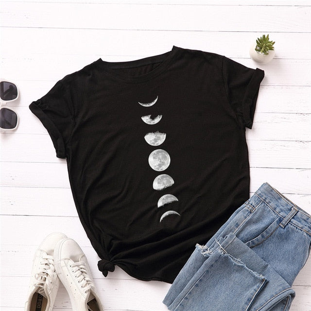 Women's Moon Phase Shirt