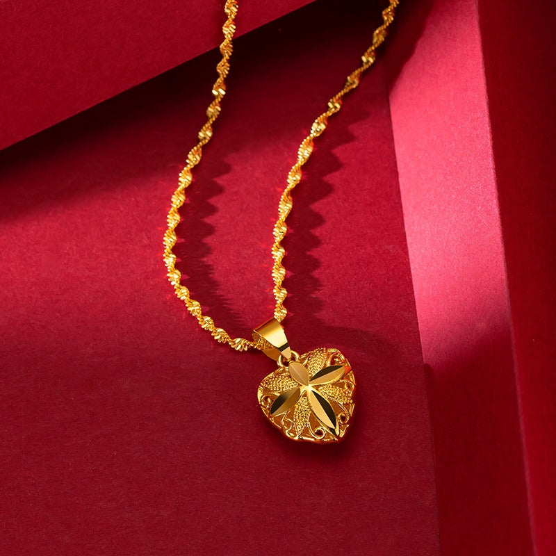 Women's Gold-Plated Love Necklace