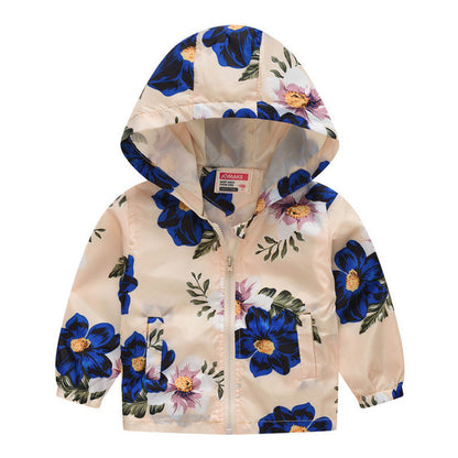 Girl's Toddler Hooded Coat