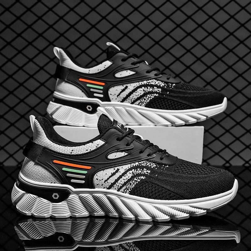 Men's Injection Molded Breathable Running Shoes