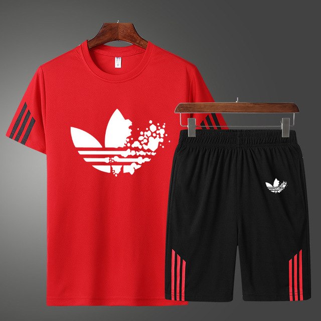 Men's Casual Sport Shirt & Shorts Set